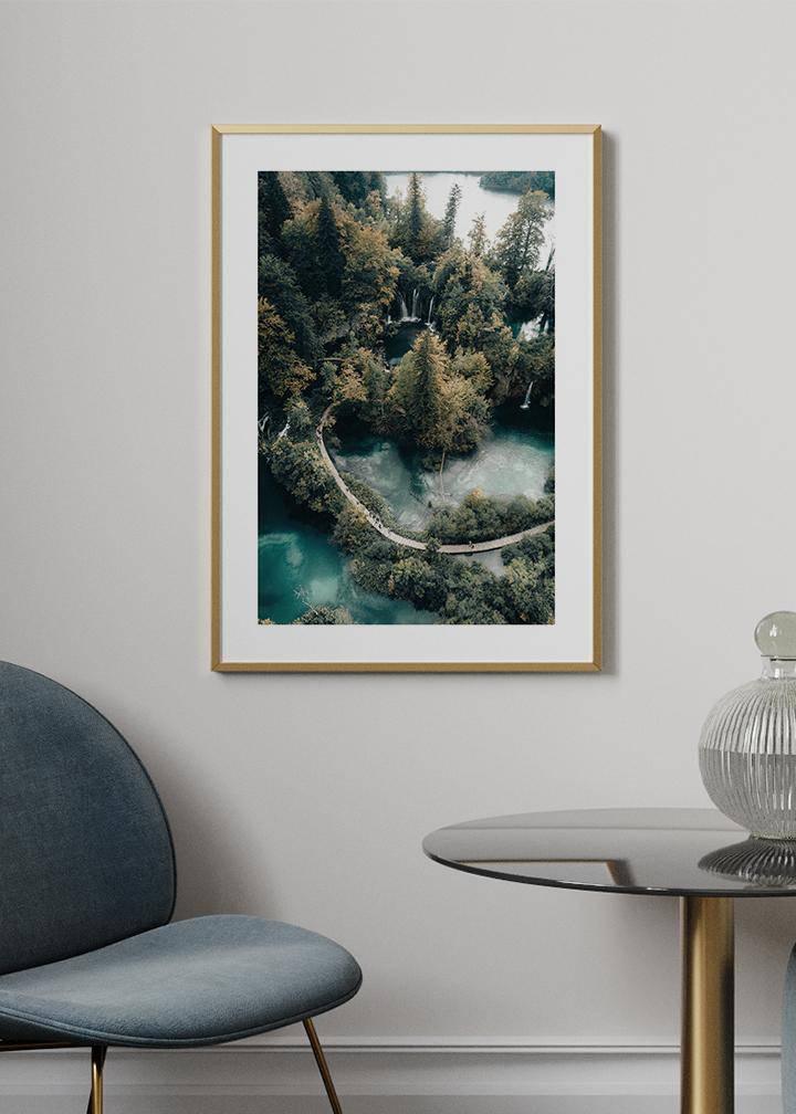 Plitvice Lakes Poster - KAMANART.DE